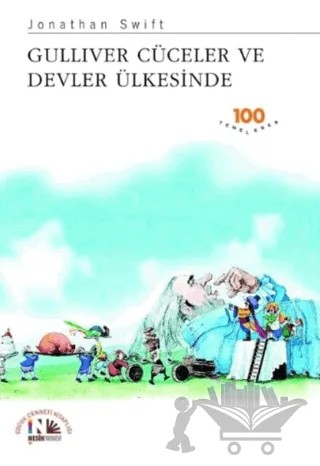 Gulliver Cüceler ve Devler Ülkesinde – Jonathan Swift – Nesin Yayınevi kitap kapağı