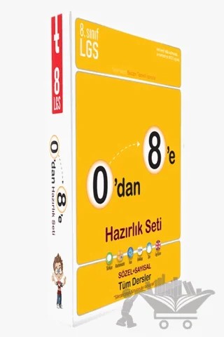 0'dan 8'e Hazırlık Seti – Kolektif – Tonguç Akademi kitap kapağı