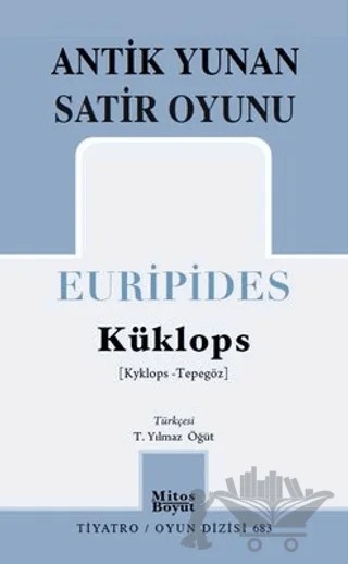 Küklops / Antik Yunan Satir Oyunu – Euripides – Mitos Boyut Yayınları kitap kapağı