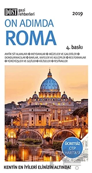 On Adımda Roma – Jeffrey Kennedy, Reid Bramblett – Dost Kitabevi Yayınları kitap kapağı