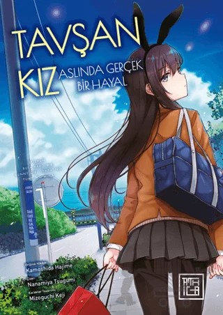 Tavşan Kız Aslında Gerçek Bir Hayal 1 – Kamoshida Hajime – Athica Yayınları kitap kapağı