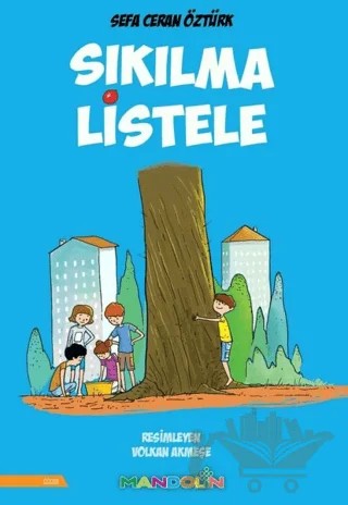 Sıkılma Listele – Sefa Ceran Öztürk – Mandolin Yayınları kitap kapağı