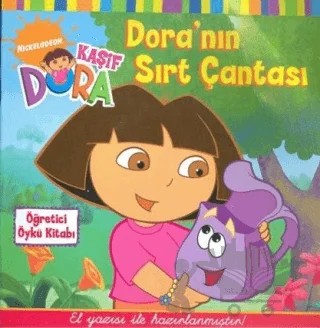 Kaşif Dora - Dora’nın Sırt Çantası – Sarah Willson – Doğan Egmont Yayıncılık kitap kapağı