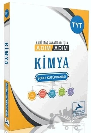 TYT Kimya Yeni Başlayanlar İçin Adım Adım Soru Kütüphanesi – Kolektif – Paraf Yayınları kitap kapağı