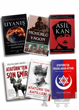Hüseyin Hakkı Kahveci 6 Kitap Set – Hüseyin Hakkı Kahveci – Destek Yayınları kitap kapağı