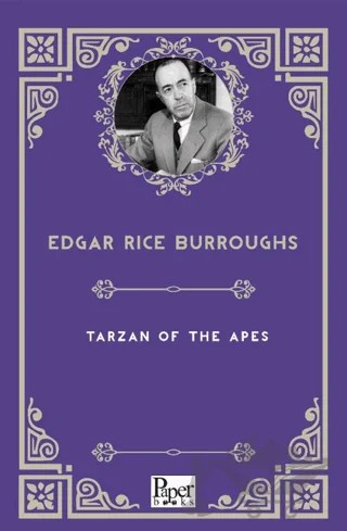 Tarzan of the Apes – Edgar Rice Burroughs – Paper Books kitap kapağı