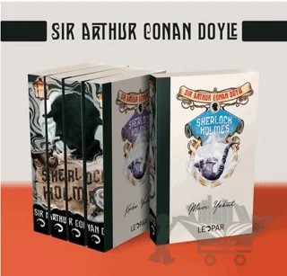 Sherlock Holmes Seti – Sir Arthur Conan Doyle – Leopar Yayınları kitap kapağı