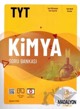 TYT Kimya Soru Bankası – Abdullah Sivari – Madalyon Yayınları kitap kapağı