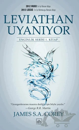 Leviathan Uyanıyor - – James S. A. Corey – İthaki Yayınları kitap kapağı