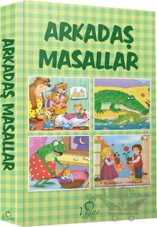 Arkadaş Masallar – Kolektif – Vişne Çocuk kitap kapağı