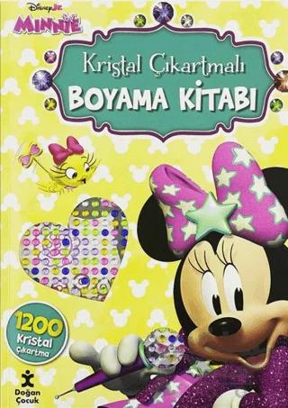 Disney Minnie - Kristal Çıkartmalı Boyama Kitabı – Kolektif – Doğan Çocuk kitap kapağı