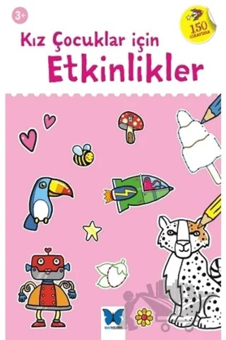 Kız Çocuklar İçin Etkinlikler – Jonny Marx – Mavi Kelebek Yayınları kitap kapağı
