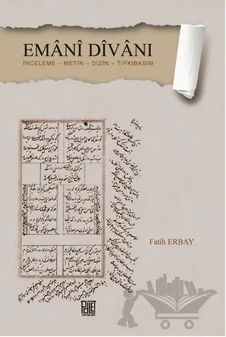 Emani Divanı – Fatih Erbay – Palet Yayınları kitap kapağı