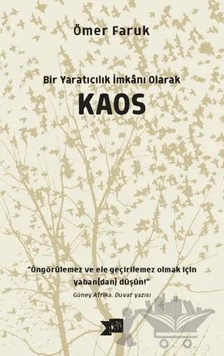 Bir Yaratıcılık İmkanı Olarak Kaos – Ömer Faruk – Altıkırkbeş Yayınları kitap kapağı