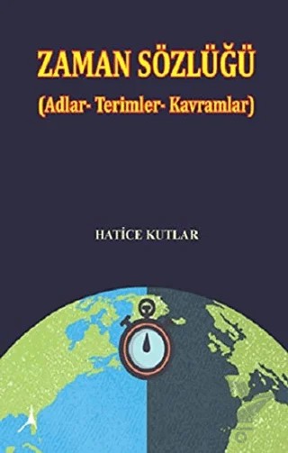 Zaman Sözlüğü – Hatice Kutlar – Alter Yayıncılık kitap kapağı