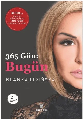 365 Gün: Bugün – Blanka Lipinska – Theseus Yayınevi kitap kapağı