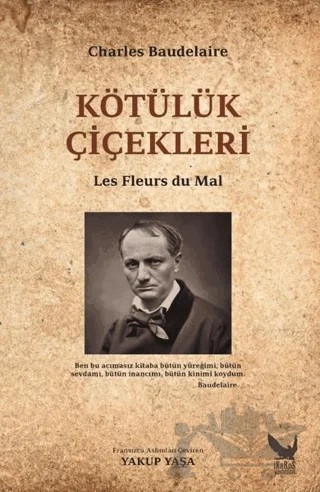 Kötülük Çiçekleri – Charles Baudelaıre – İkaros Yayınları kitap kapağı