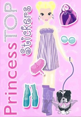 Princess Top Stickers (Pembe) – Kolektif – Çiçek Yayıncılık kitap kapağı