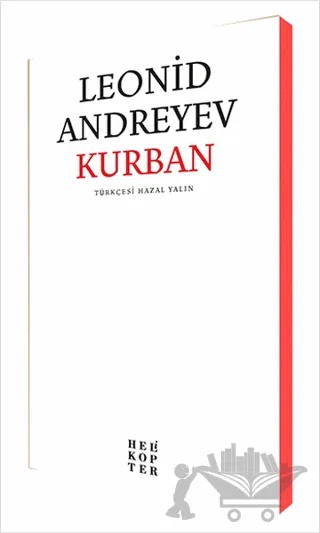 Kurban – Leonid Nikolayeviç Andreyev – Helikopter Yayınları kitap kapağı