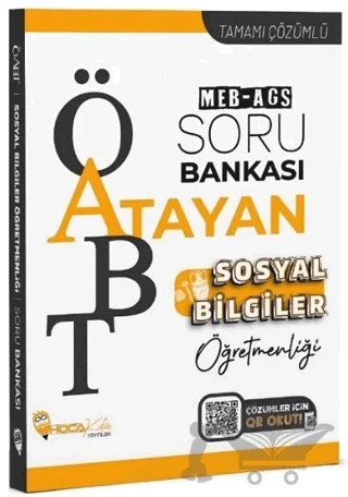 ÖABT MEB-AGS Sosyal Bilgiler Öğretmenliği Atayan Soru Bankası Çözümlü – Kolektif – Hoca Kafası Yayınları kitap kapağı