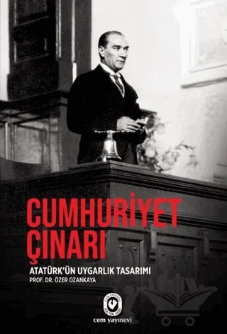 Cumhuriyet Çınarı – Özer Ozankaya – Cem Yayınevi kitap kapağı