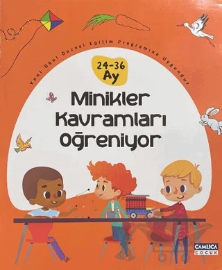 Minikler Kavramları Öğreniyor – Murat Çakar – Çamlıca Çocuk Yayınları kitap kapağı