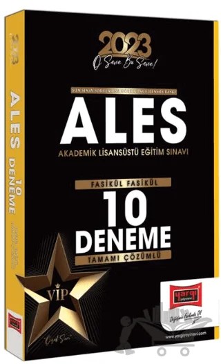 2023 ALES Tamamı Çözümlü Fasikül 10 Deneme Sınavı (21 Ağustos 2022 Sınavına Göre) Yargı Yayınları – Kolektif – Yargı Yayınevi kitap kapağı
