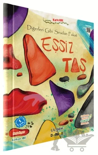 Eşsiz Taş – Karin Koç – Üçgen Kültür Yayınları kitap kapağı