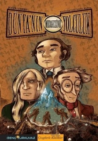 Dünyanın Merkezine Yolculuk – Jules Verne – Turkuvaz Kitap kitap kapağı