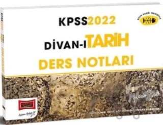 2022 KPSS Divan-ı Tarih Ders Notları – Mehmet Sürek – Yargı Yayınevi kitap kapağı