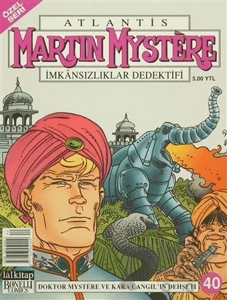 Atlantis Martin Mystere Özel Seri Sayı: 40 – Lal Kitap kitap kapağı