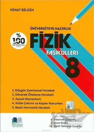 Fizik Fasikülleri 8 – Nihat Bilgin – Nihat Bilgin Yayınları kitap kapağı