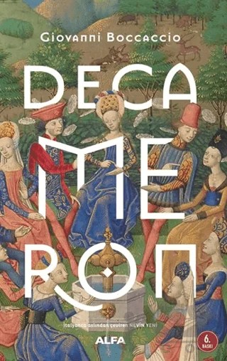 Decameron – Giovanni Boccaccio – Alfa Yayınları kitap kapağı