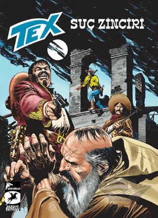 Tex : 11 Suç Zinciri / Cennetle Cehennem Arasında – Pasquale Ruju – Çizgi Düşler Yayınevi kitap kapağı