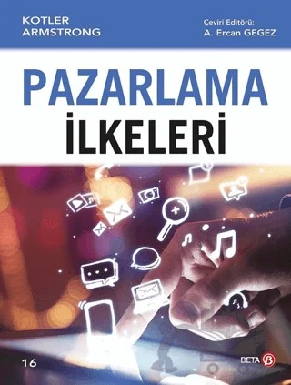Pazarlama İlkeleri – Gary Armstrong, Philip Kotler – Beta Yayınevi kitap kapağı