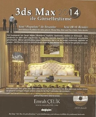 3DS Max 2014 ile Görselleştirme – Emrah Çelik – Değişim Yayınları kitap kapağı