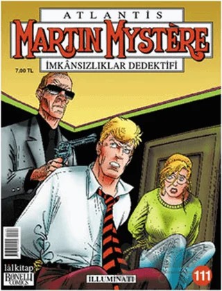 Martin Mystere Sayı: 111 İlluminati – Lal Kitap kitap kapağı