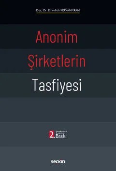 Anonim Şirketlerin Tasfiyesi – Emrullah Kervankıran – Seçkin Yayıncılık kitap kapağı