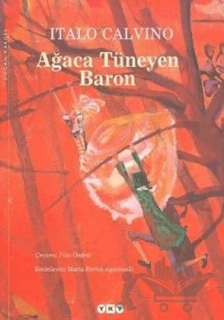 Ağaca Tüneyen Baron – Italo Calvino – Yapı Kredi Yayınları kitap kapağı
