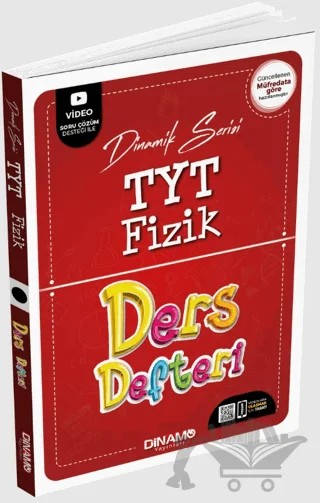 2024 TYT Fizik Ders Defteri – Kolektif – Dinamo Yayınları kitap kapağı