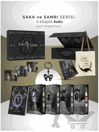 Saka ve Sanrı Serisi - 4 Kitaplık Yan Boyamalı Kutu – Maral Atmaca – Ephesus Yayınları kitap kapağı