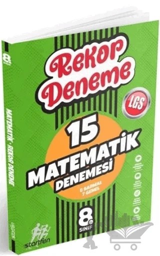 8. Sınıf Matematik Rekor Deneme – Kolektif – Startfen Yayınları kitap kapağı