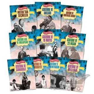 Atatürk ve Çocuk Seti (10 Kitap Takım) – Neriman Şimşek – Yılmaz Basım kitap kapağı