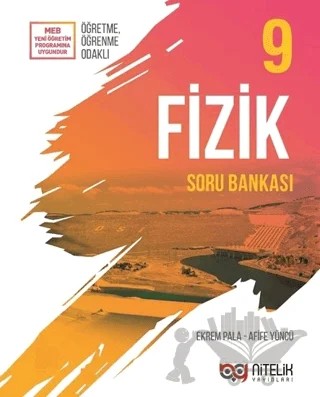 Nitelik 9. Sınıf Fizik Soru Bankası – Afife Yüncü, Ekrem Pala – Nitelik Yayınları - Bayilik kitap kapağı