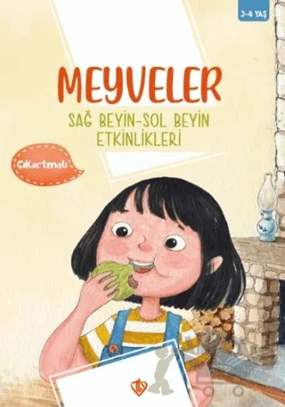 Meyveler Sağ Beyin Sol Beyin Etkinlikleri – Gül Nihal Özkan – Türkiye Diyanet Vakfı Yayınları kitap kapağı