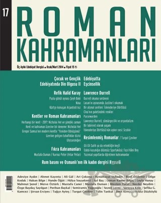 Roman Kahramanları Sayı: 17 Ocak - Mart 2014 – Roman Kahramanları Dergisi kitap kapağı