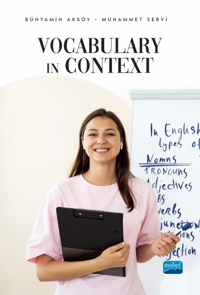 Vocabulary in Context – Bünyamin Aksoy, Muhammet Servi – Nobel Akademik Yayıncılık kitap kapağı