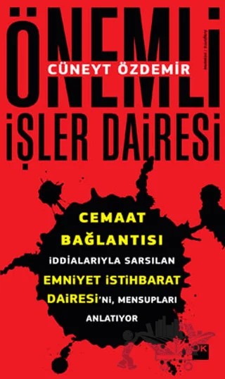 Önemli İşler Dairesi – Cüneyt Özdemir – Doğan Kitap kitap kapağı