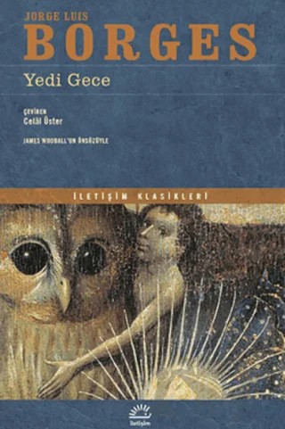 Yedi Gece – Jorge Luis Borges – İletişim Yayınevi kitap kapağı