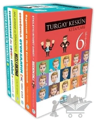 Turgay Keskin Gelişim Kitapları Seti (6 Kitap Takım) – Turgay Keskin – Maviçatı Yayınları kitap kapağı